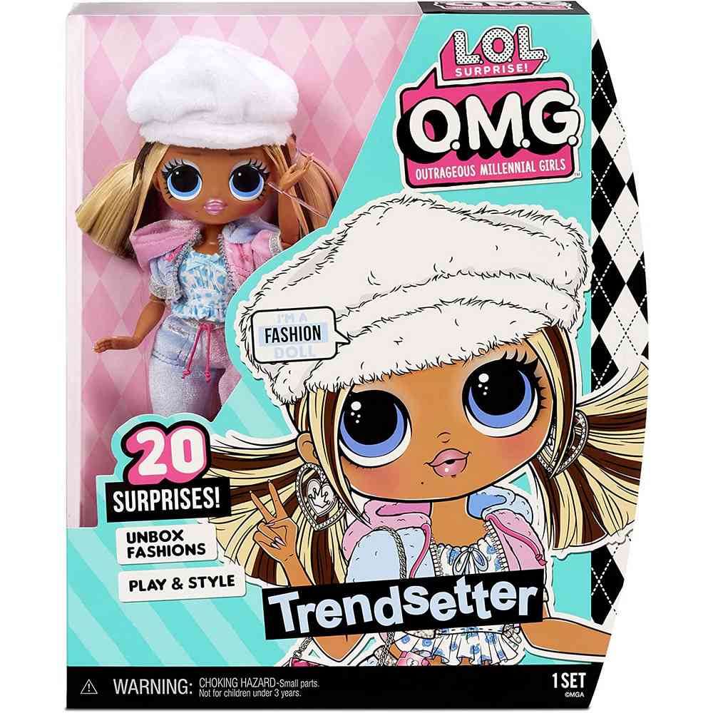 LOL OMG PLAY AND STYLE DOLL- TREND SETTER 