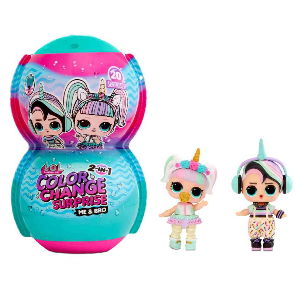 LOL SURPRISE COLOR CHANGE ME&BRO 