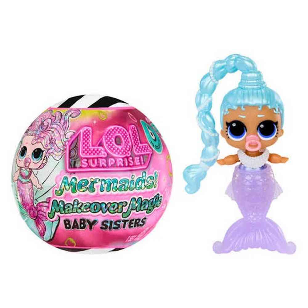 LOL IZNENADJENJE SIRENE MAGIC MAKEOVER SISTER LUTKICA ASORTIMAN 