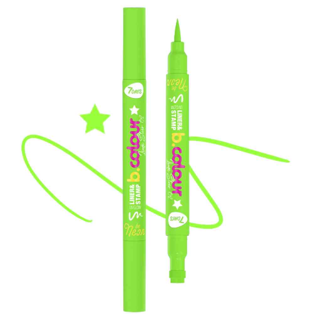 7DAYS BCOLOUR LINER STAMP LIME 