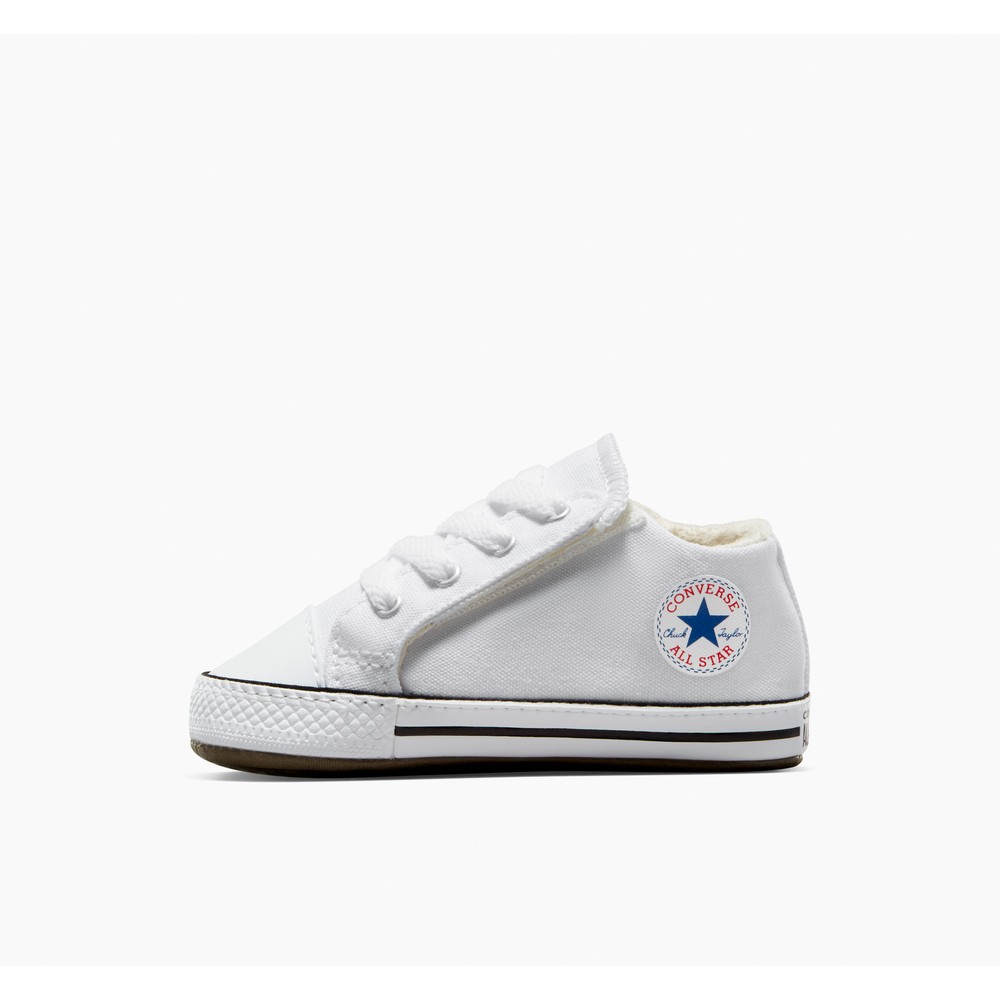 CONVERSE PATIKE CHUCK TAYLOR ALL STAR CRIBSTER CANVAS - WHITE/ NATURAL IVORY/WHI