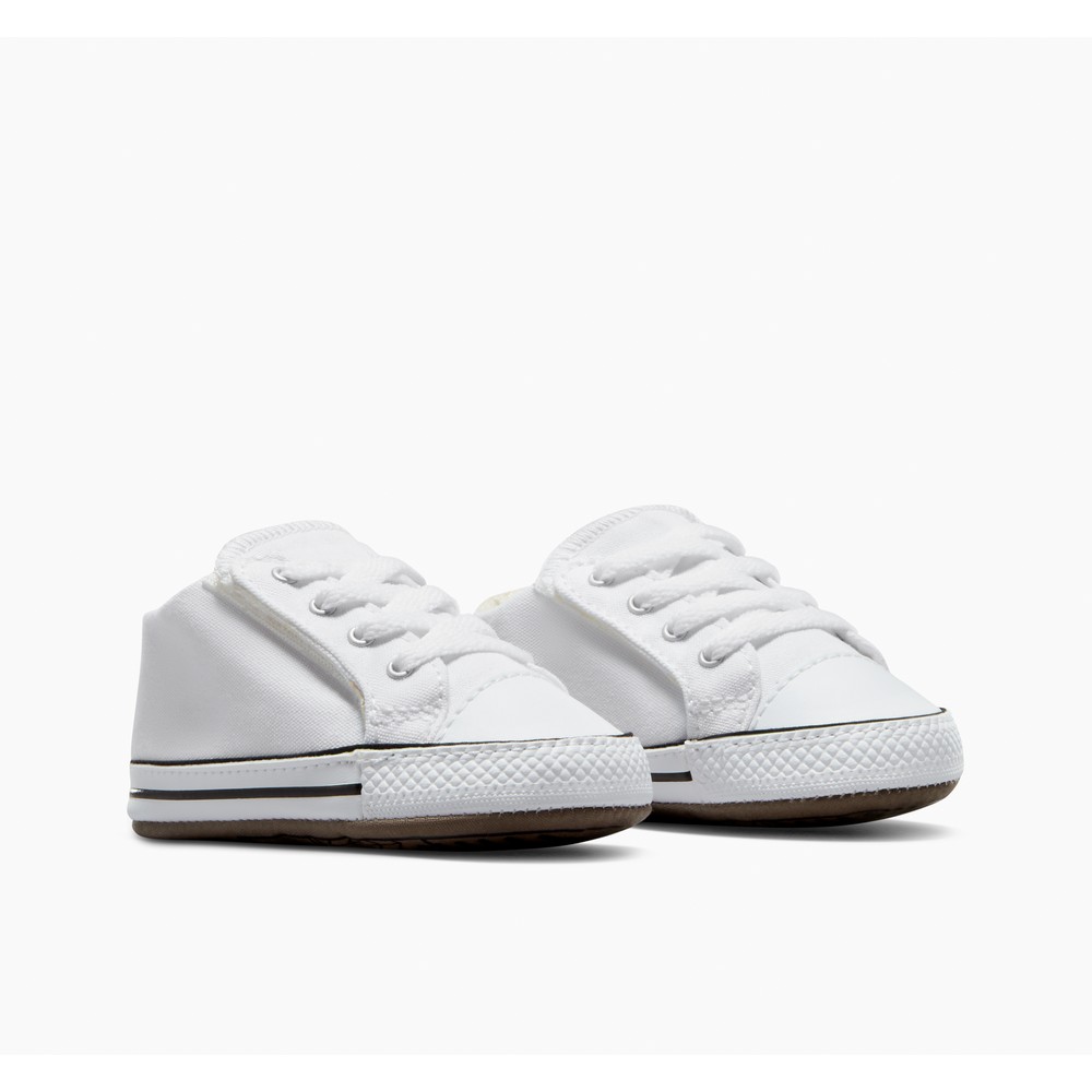 CONVERSE PATIKE CHUCK TAYLOR ALL STAR CRIBSTER CANVAS - WHITE/ NATURAL IVORY/WHI 