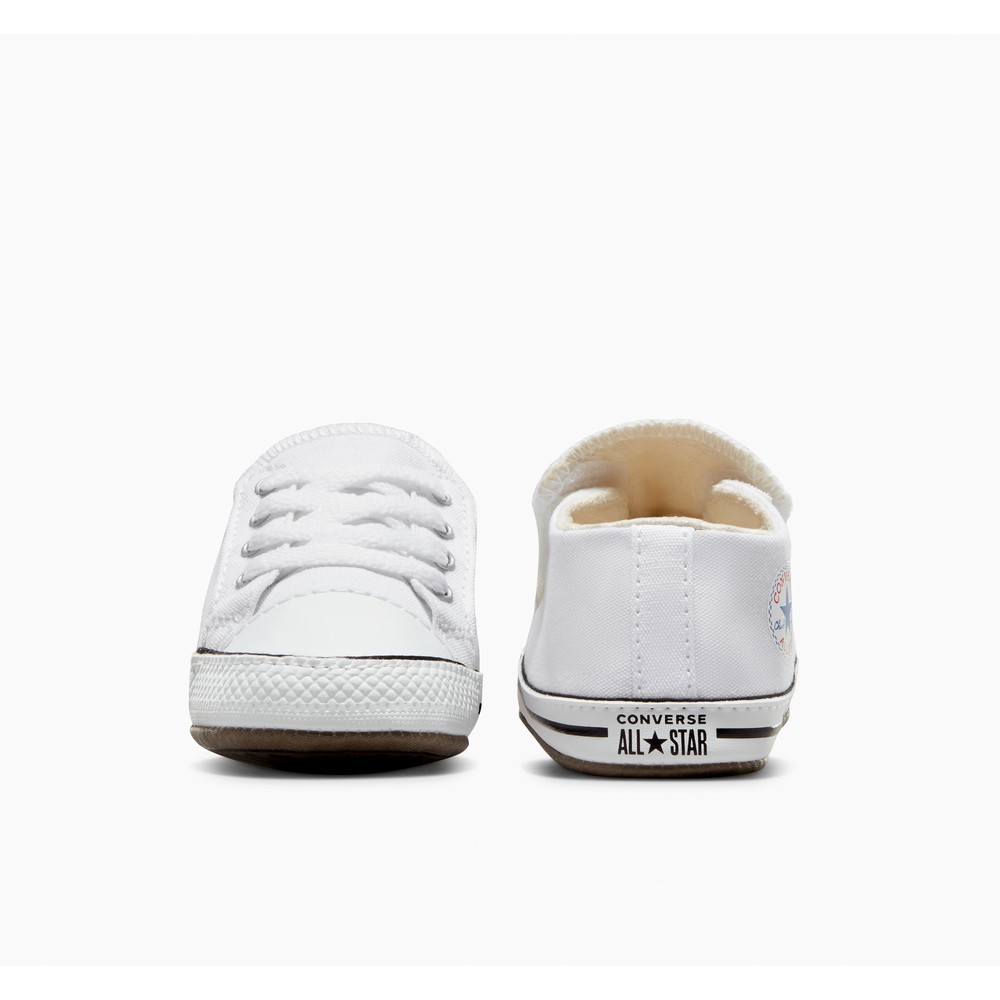 CONVERSE PATIKE CHUCK TAYLOR ALL STAR CRIBSTER CANVAS - WHITE/ NATURAL IVORY/WHI 