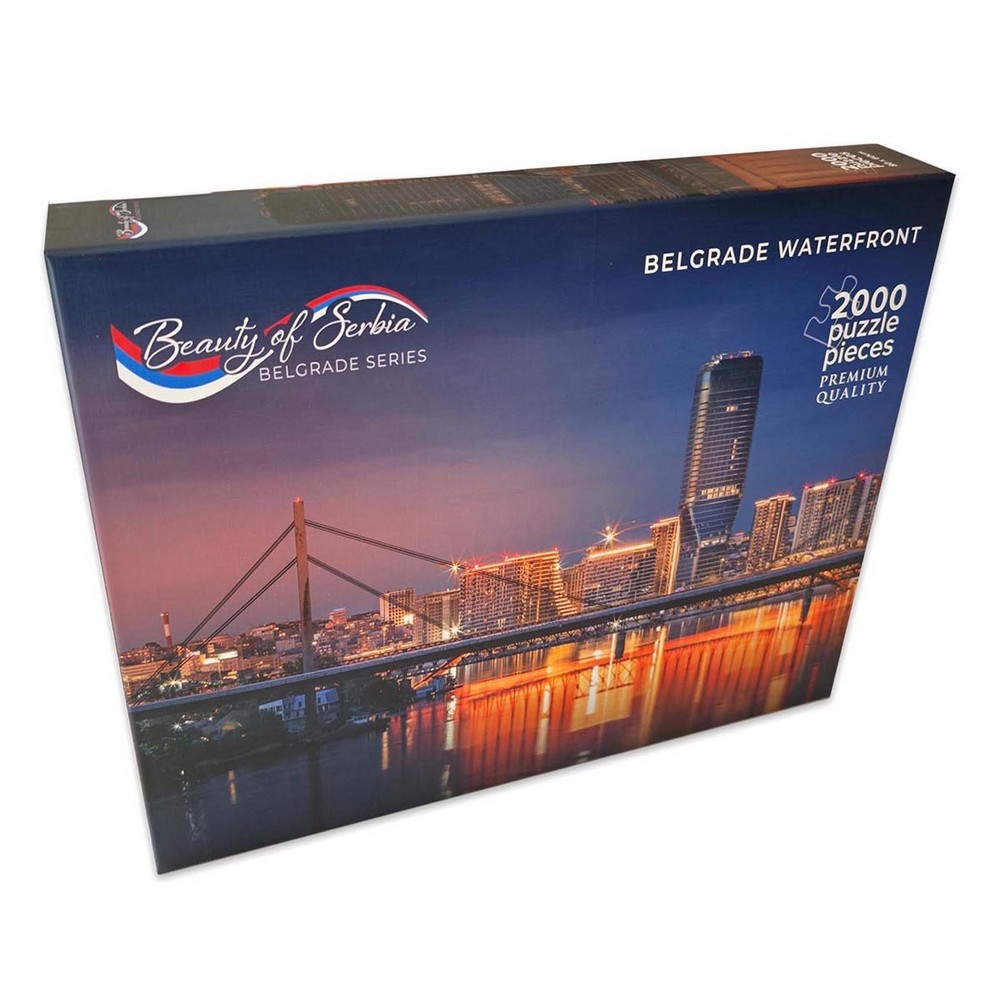 BEAUTY OF SERBIA PUZZLE - BEOGRAD NA VODI 2000 PCS 