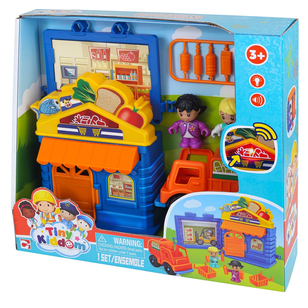 TINY KIDDOM VRTIĆ SHOP & GO SUPERMARKET PLAYSET 