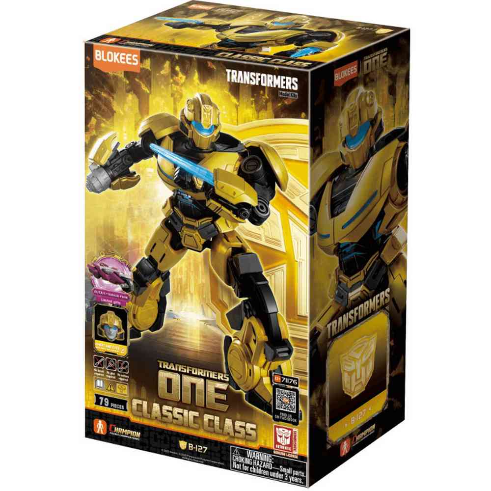 BLOKEES FIGURE – TRANSFORMERSI – CLASSIC B-127 MODEL KITS -  SVETLEĆE GRUDI I OČ 