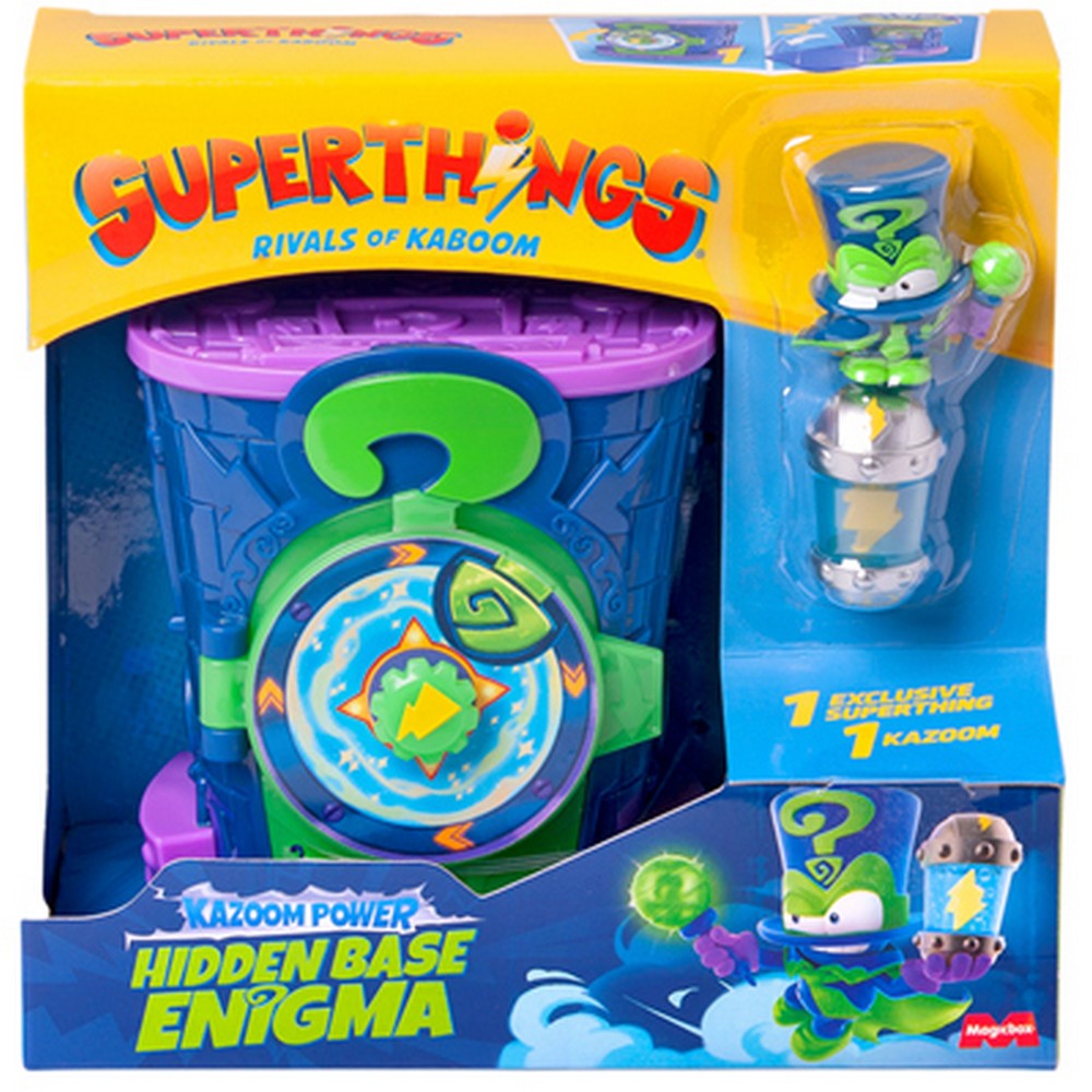 SUPERTHINGS S - PLAY SET 1X12 HIDDEN BASE ENIGMA 