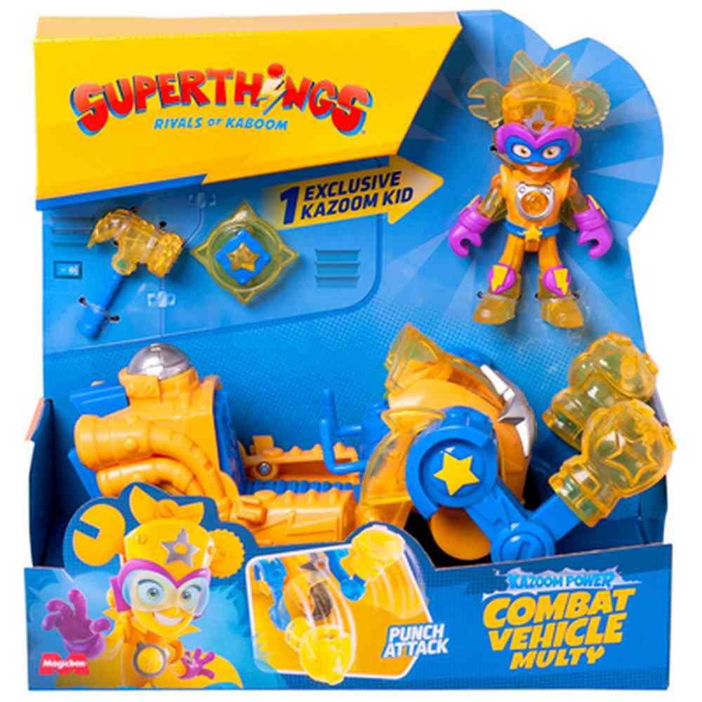 SUPETTHINGS S - PLAYSET COMBAT VOZILO - MULTI 