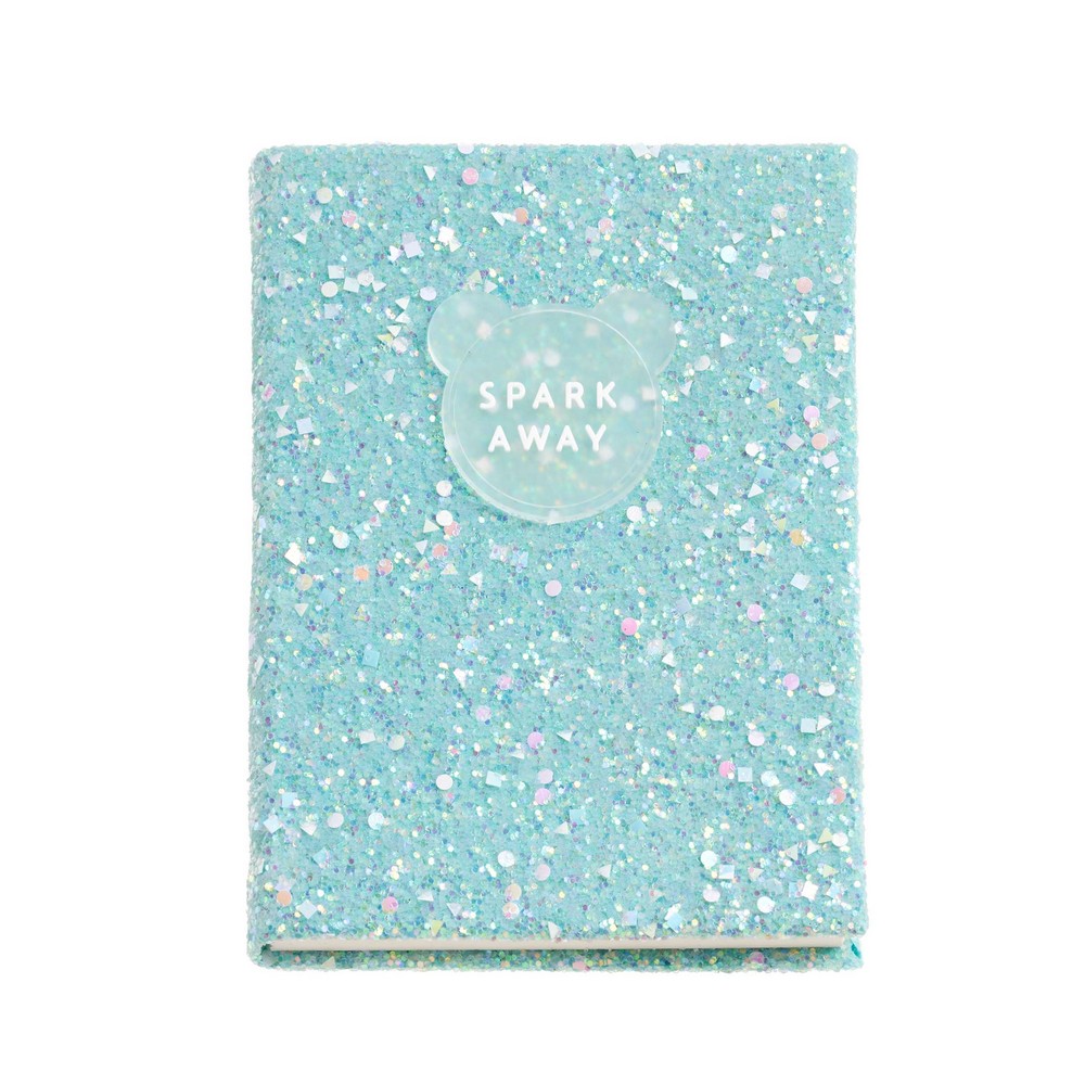 BACK2FUN GLITTER NOTES BLUE 