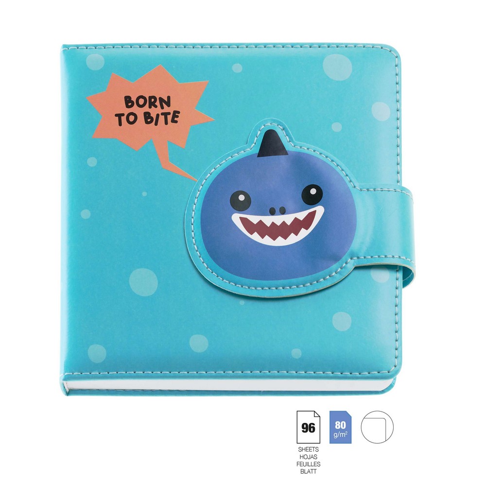 BACK2FUN NOTES PADDED MAGNET SHARK 