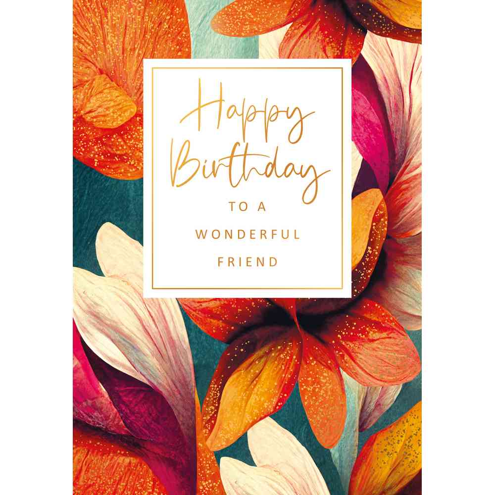 CESTITKA GOLD RUSH HAPPY BIRTHDAY TO A WONDERFUL FRIEND