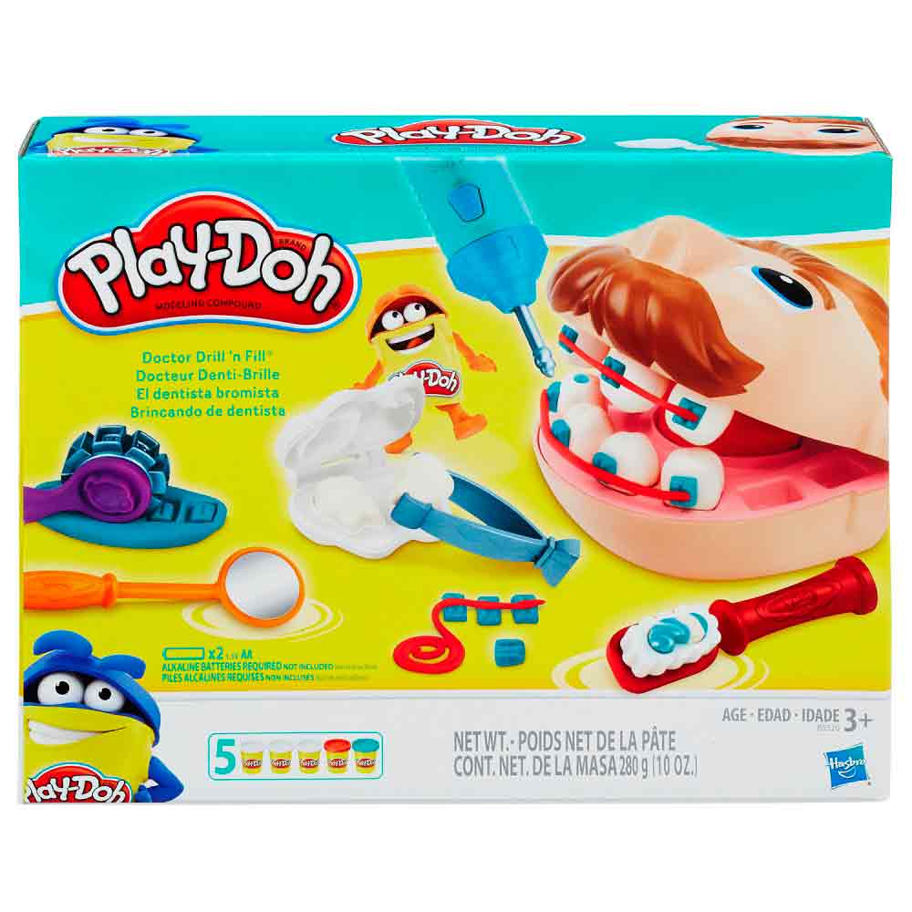 PLAY DOH PLASTELIN SET ZUBAR 