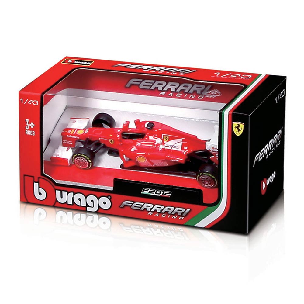 BURAGO FERRARI RACING FORMULA 1:43