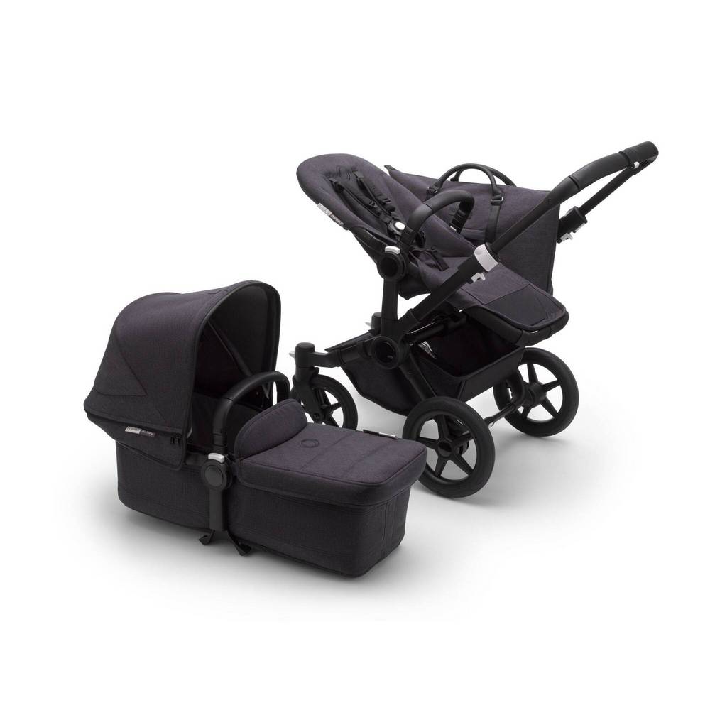 BUGABOO KOLICA DUO SISTEM DONKEY3 BLACK/WASHED BLACK 