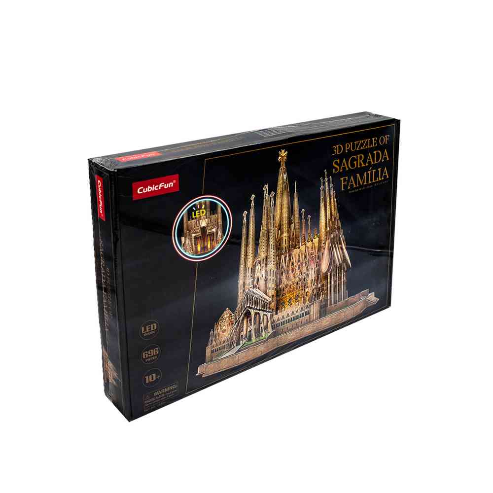 CUBICFUN PUZZLE SAGRADA FAMILIA L530h Dexy Co Kids Akcija & Cena