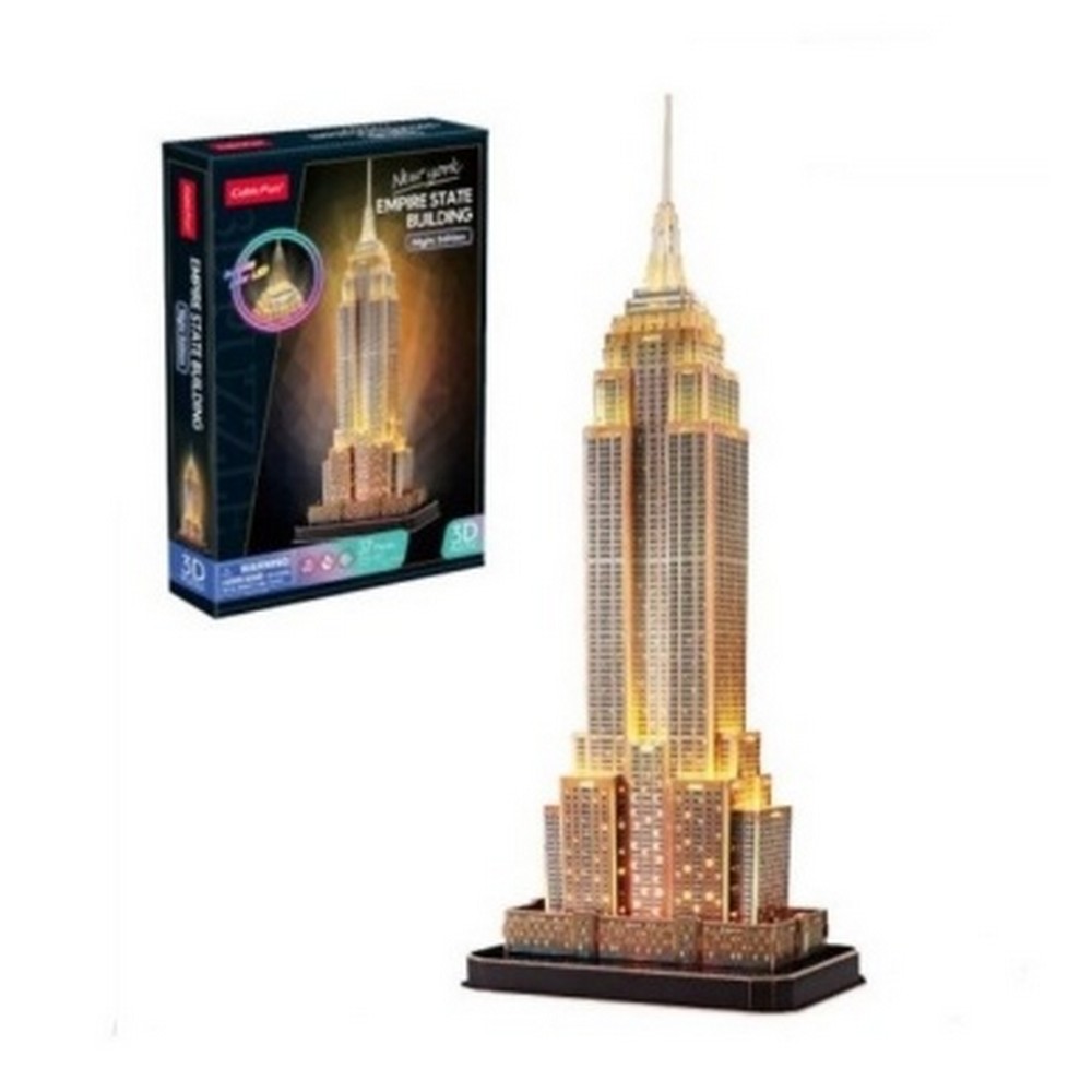 CUBIC FUN PUZZLE EMPIRE STATE BUILDING L539H 