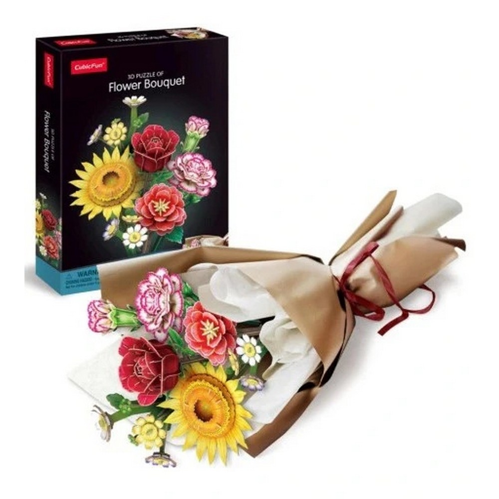 CUBIC FUN PUZZLE FLOWER BOUQUET  P867H 