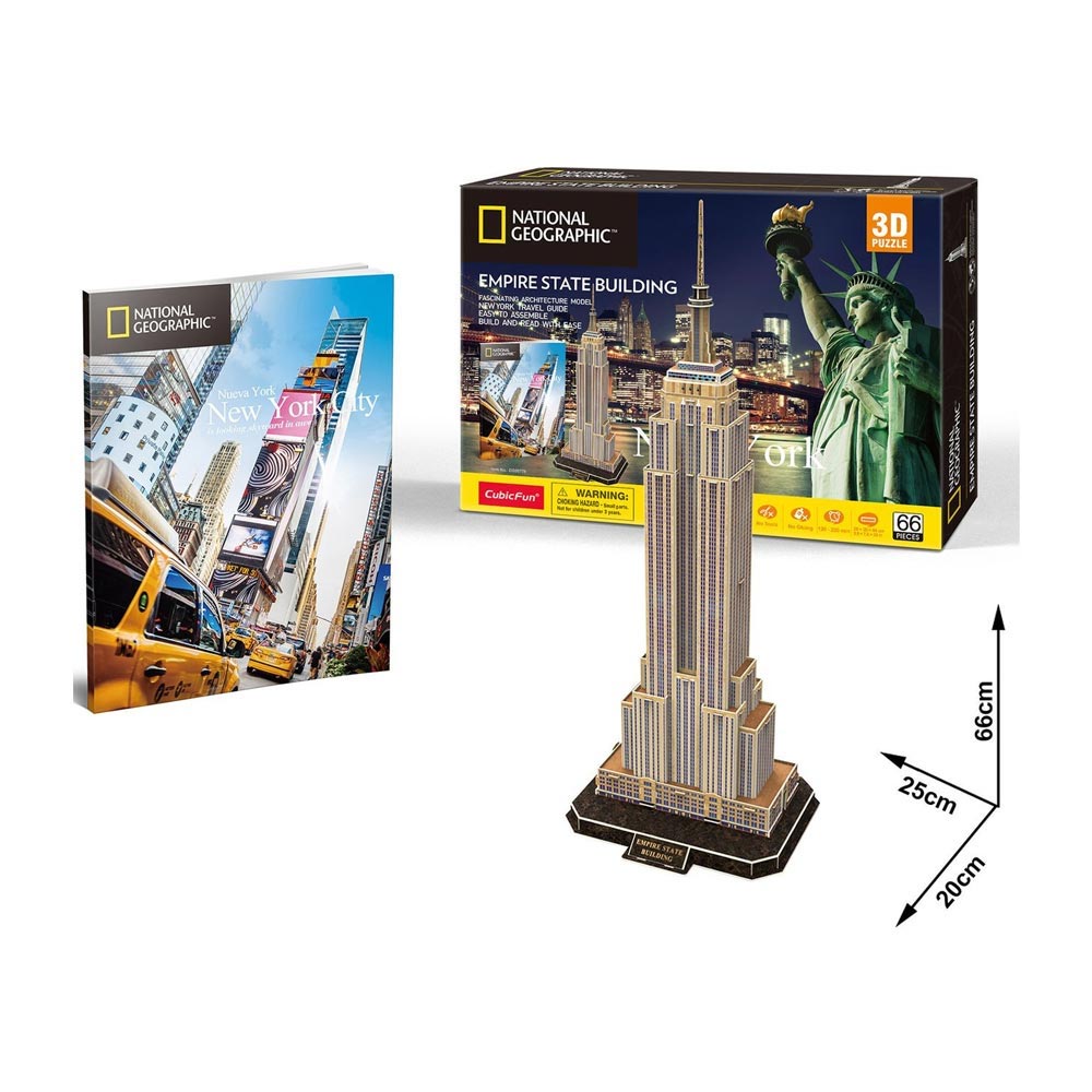 CUBICFUN PUZZLE EMPIRE STATE BUILDING DS0977h