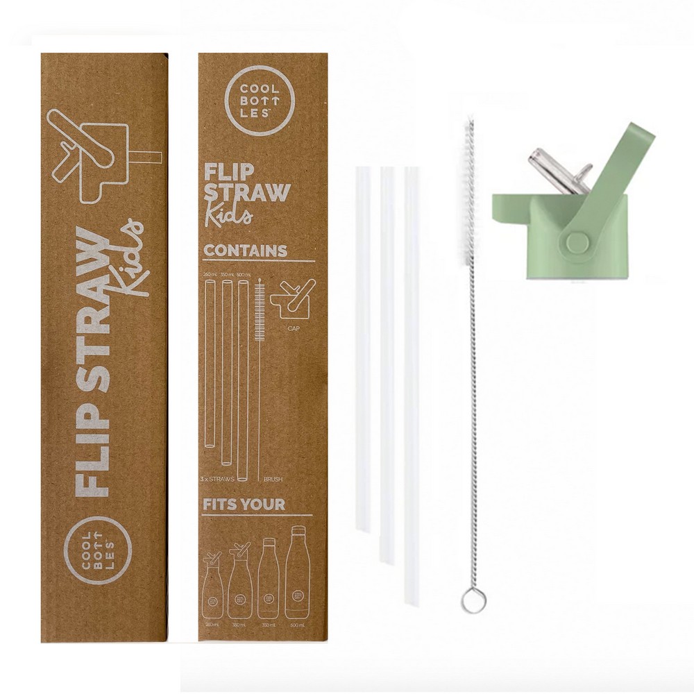 COOL BOTTLES DECJI POKLOPAC FLIP SLAMCICA ZELENA 