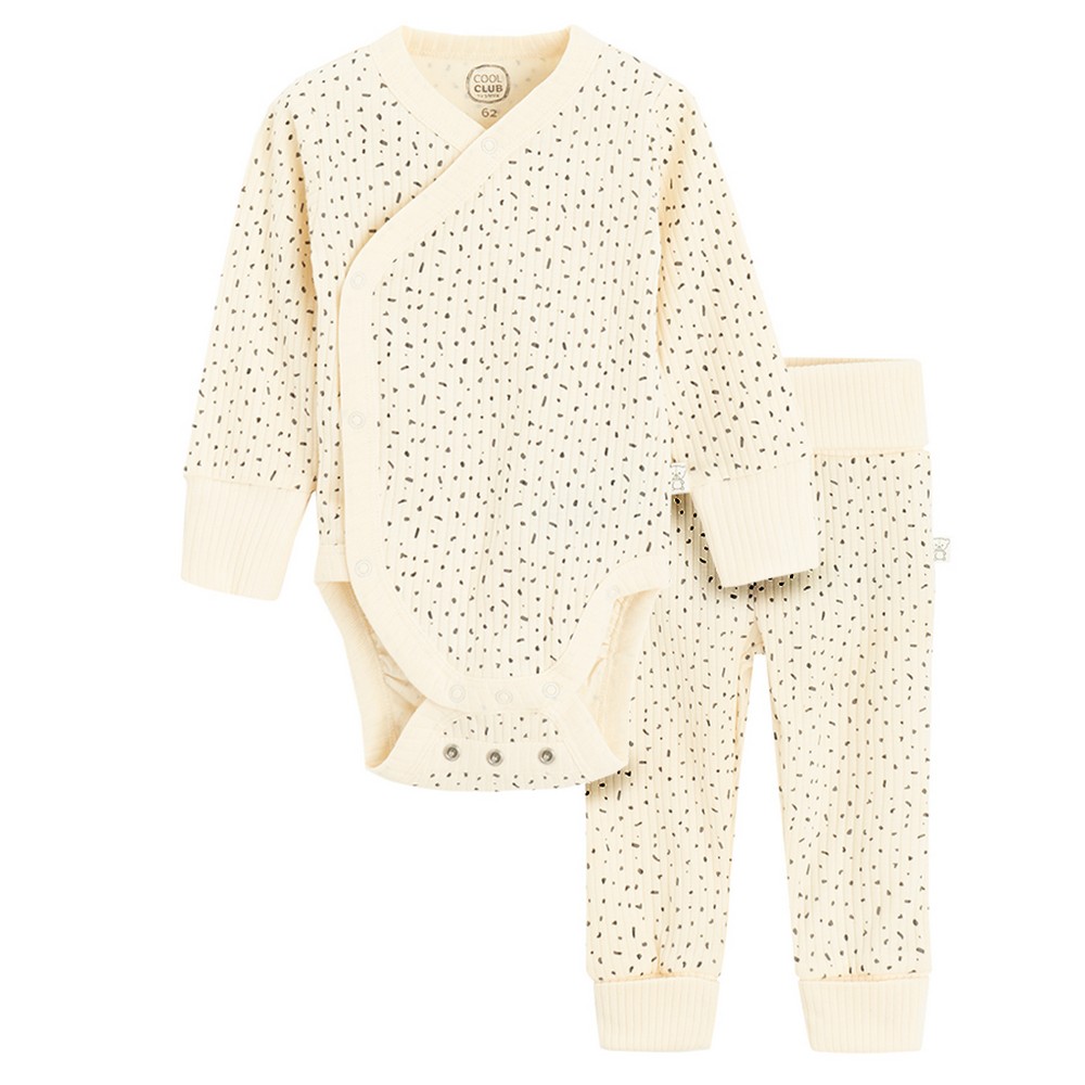 COOL CLUB SET BODI DUG RUKAV I DONJI DEO SETLIGHT BEIGE DREAMVERS