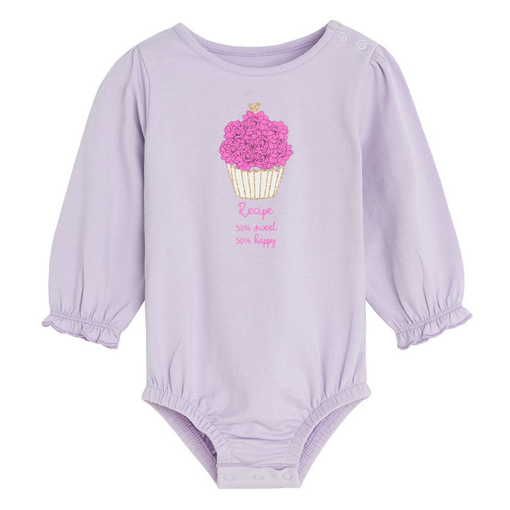 COOL CLUB BODI DUG RUKAV LIGHT VIOLET