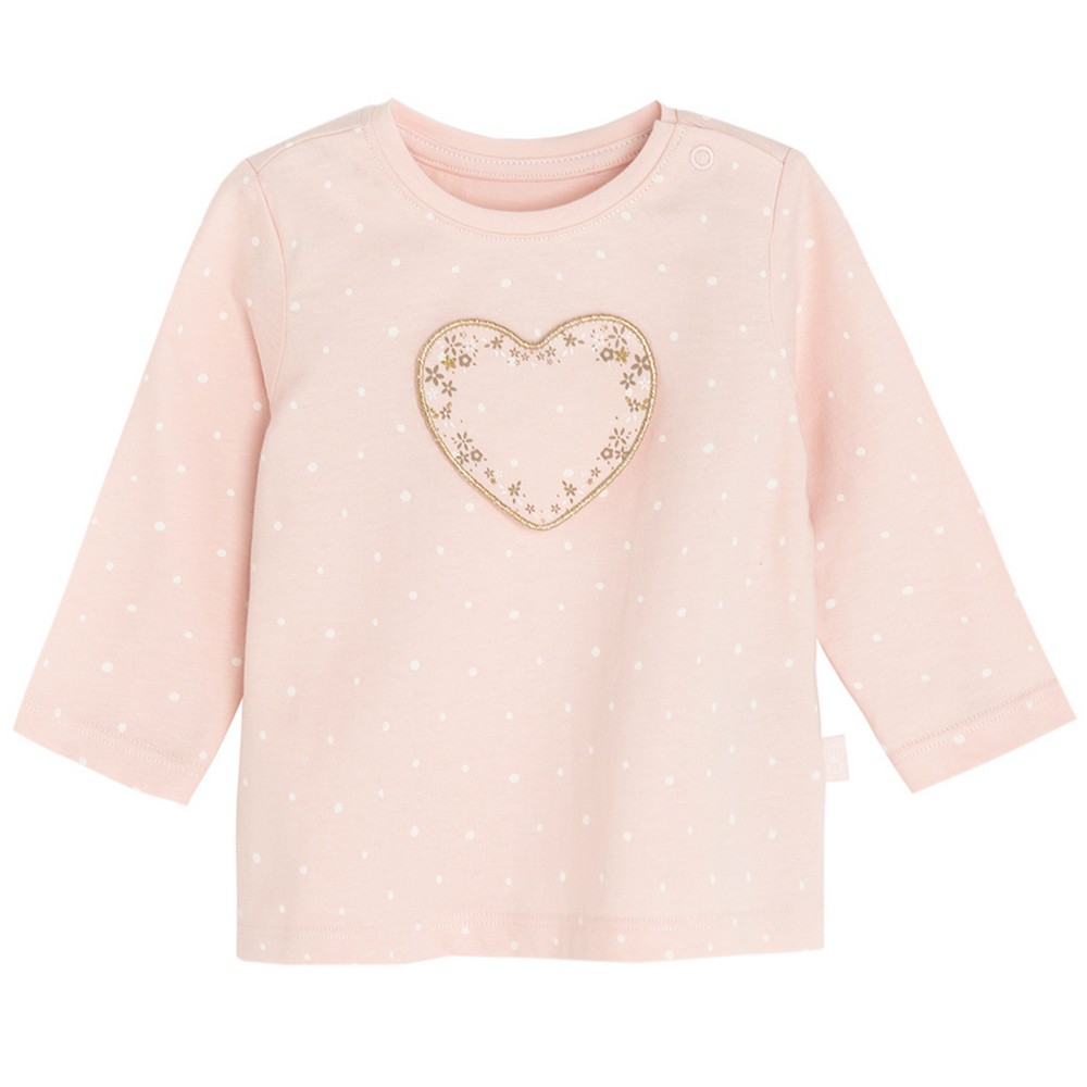 COOL CLUB MAJICA DUG RUKAV LIGHT PINK