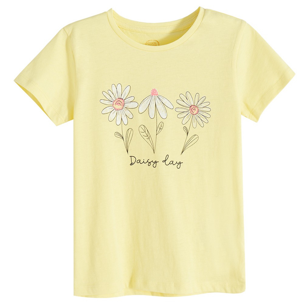 COOL CLUB MAJICA KRATAK RUKAV YELLOW BOTANIC