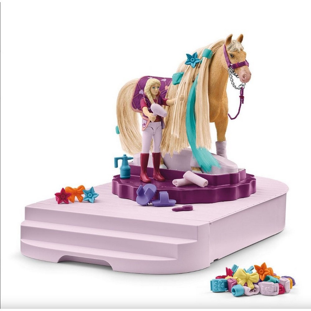 SCHLEICH POSTOLJE ZA TIMARENJE KONJA 