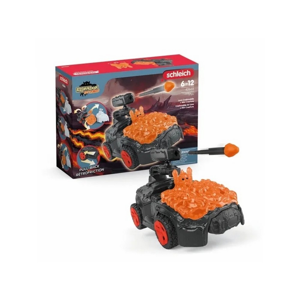 SCHLEICH VATRENI CRASHMOBILE SA MINI STVORENJEM 