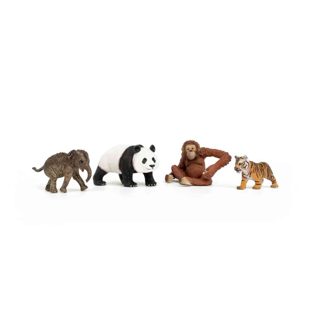 SCHLEICH WILD LIFE - ASIA STARTER SET 