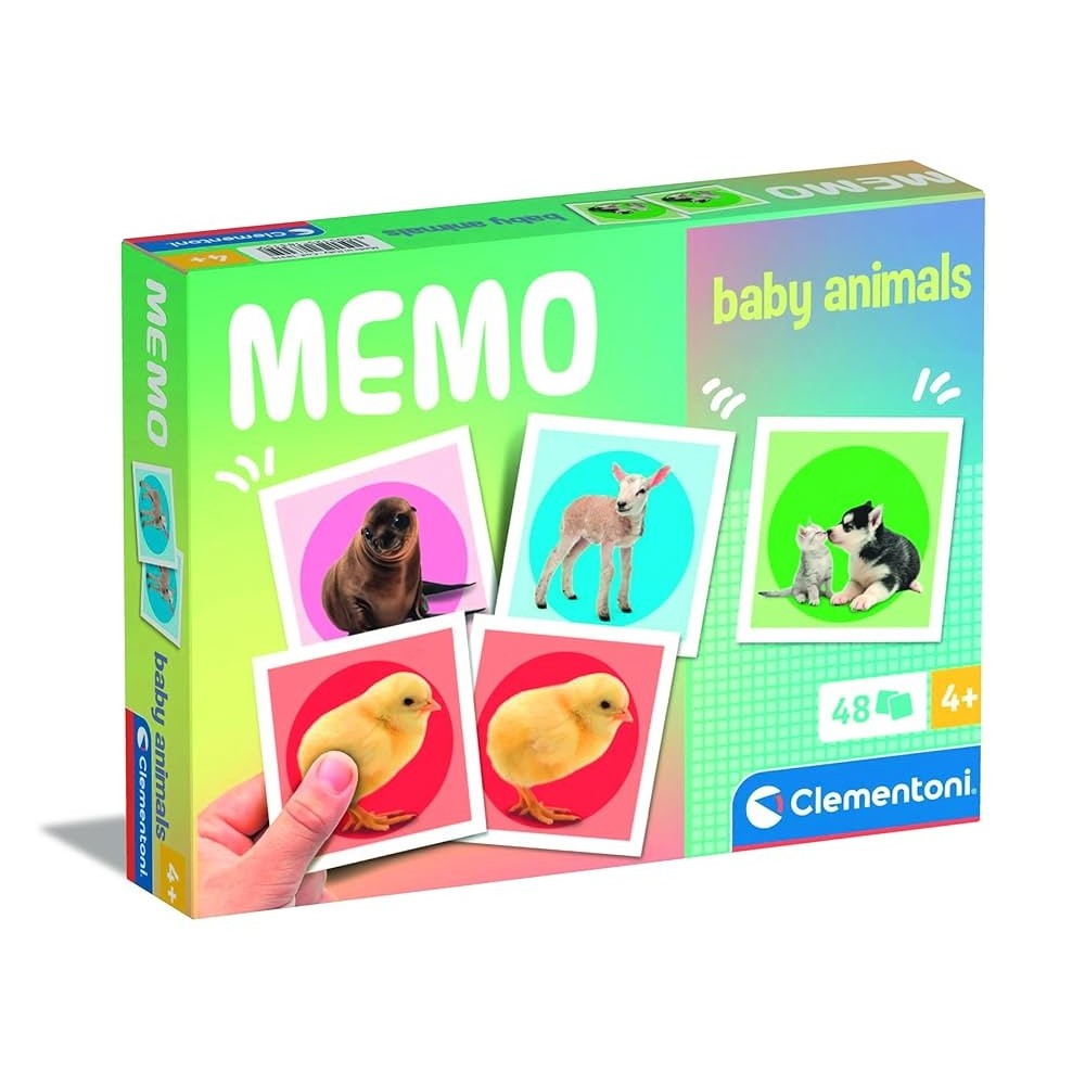 CLEMENTONI  MEMO POCKET BEBE ŽIVOTINJA 
