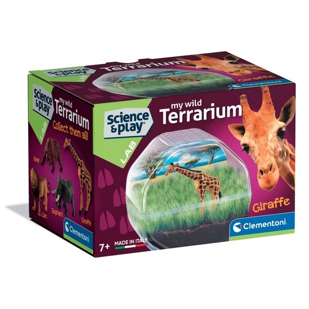 CLEMENTONI MINI TERARIJUM ŽIRAFA 