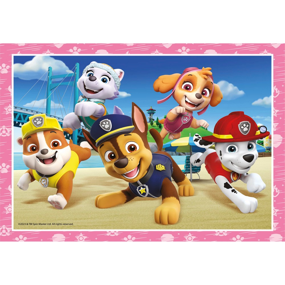 CLEMENTONI PUZZLE  4IN1 PUZZLE PAW PATROL 