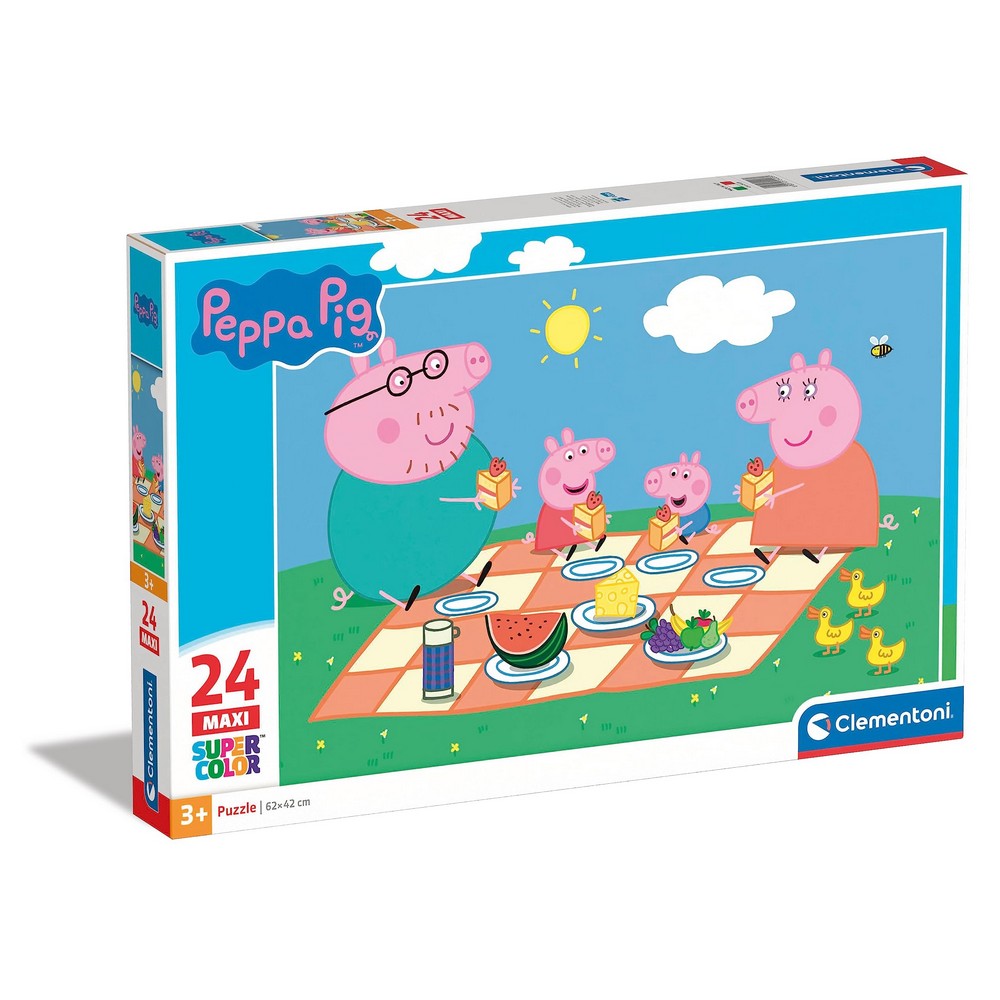 CLEMENTONI PUZZLE 24 MAXI PEPPA PRASE 