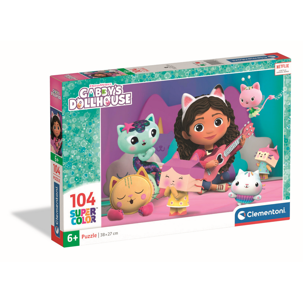 CLEMENTONI PUZZLE 104 GABBYS DOLLHOUSE 
