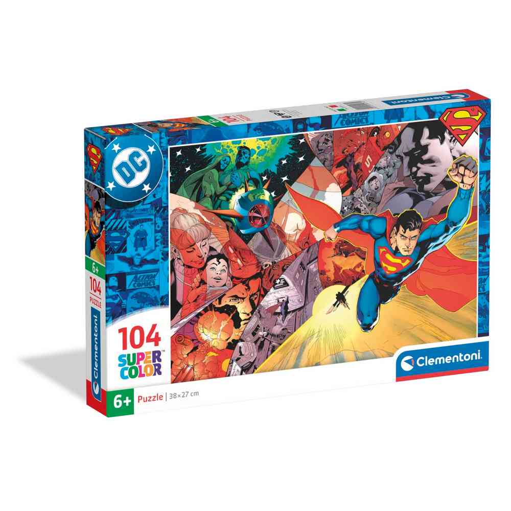 CLEMENTONI PUZZLE 104 SUPERMAN 2025 