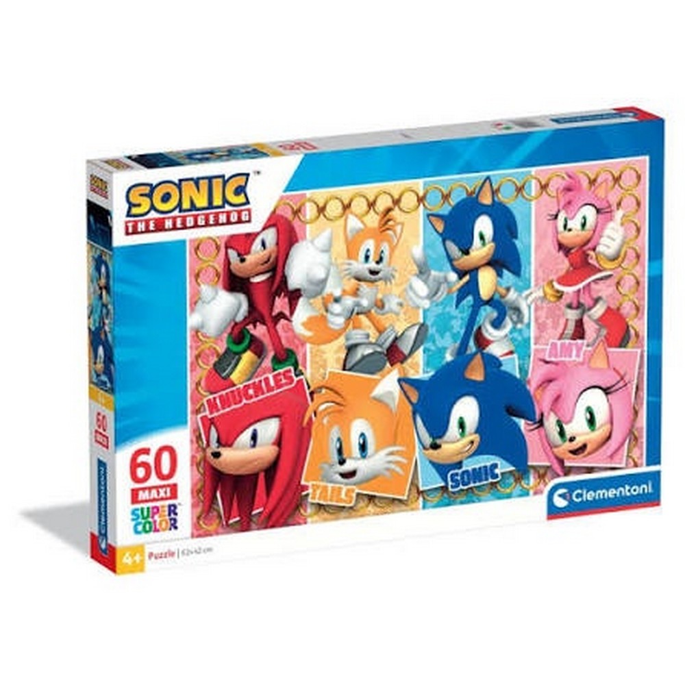 CLEMENTONI PUZZLE 60 MAXI SONIC 2025 