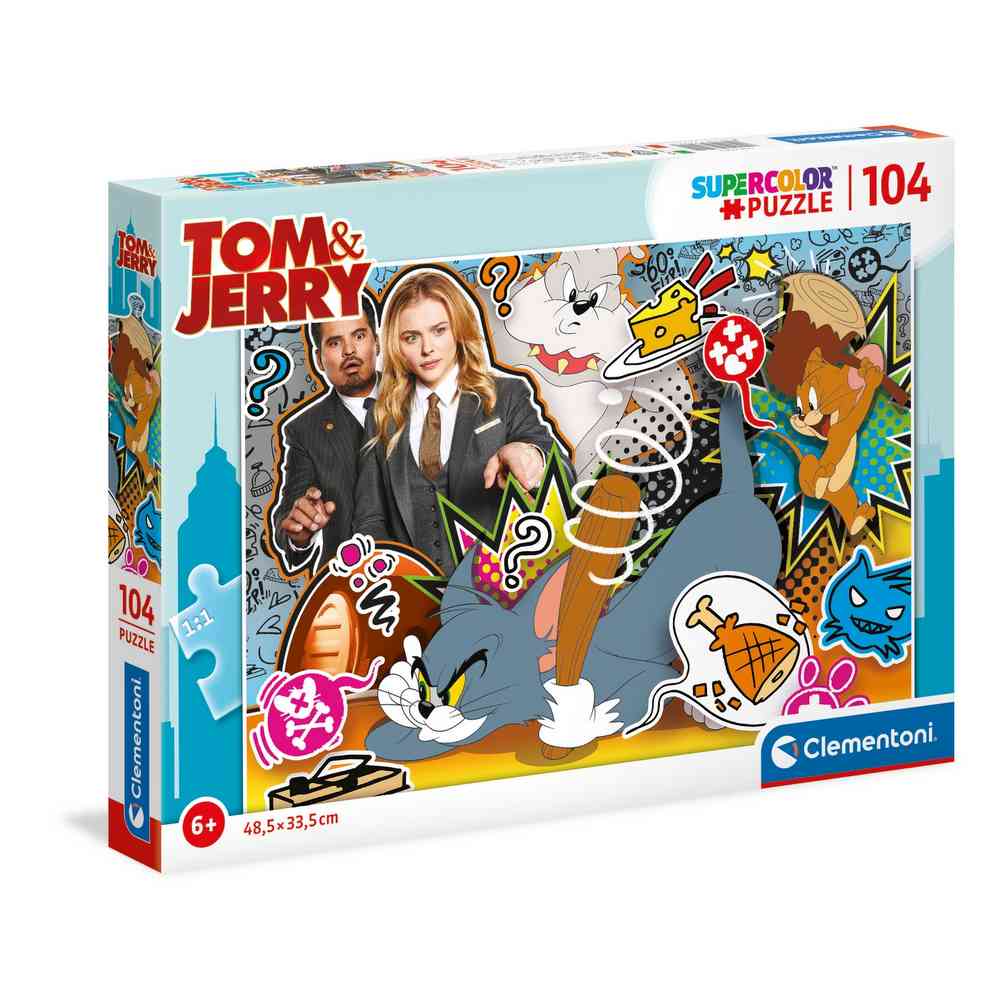 CLEMENTONI PUZZLE 104 TOM AND JERRY