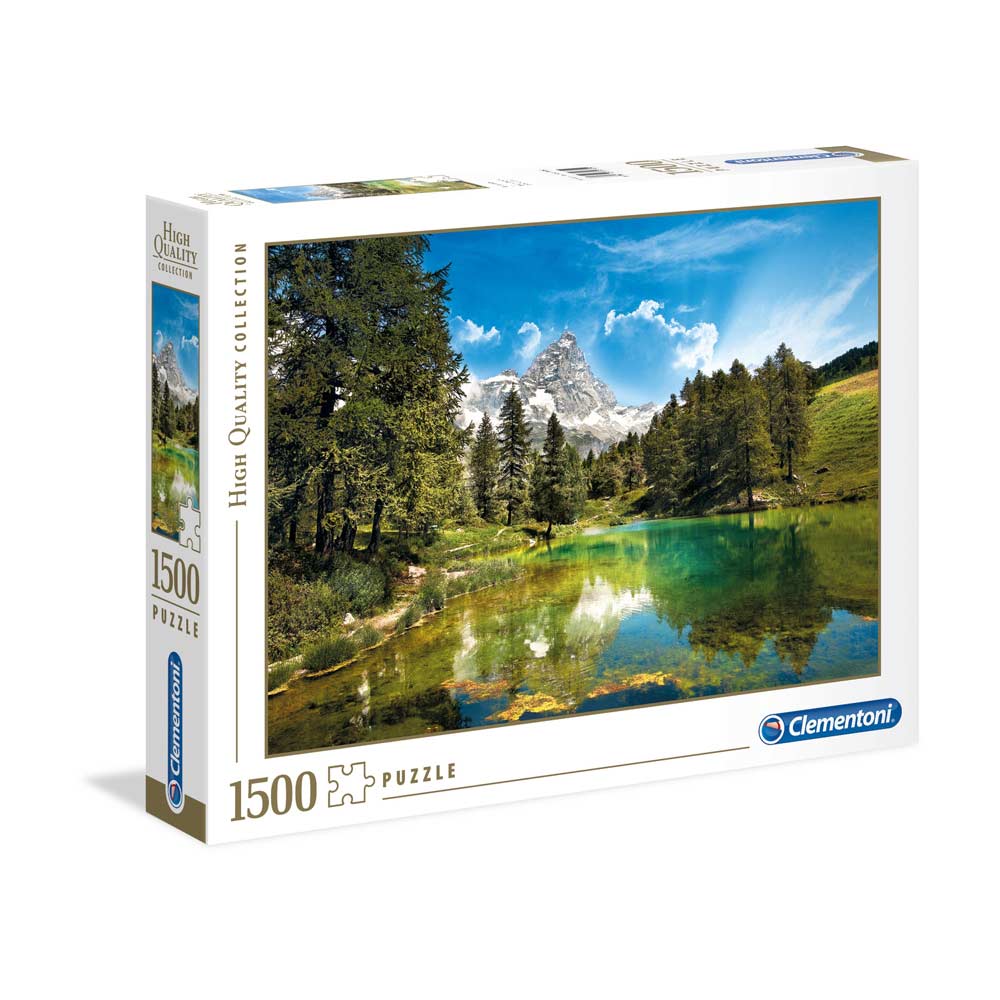 CLEMENTONI PUZZLE PZL 1500 HQC BLUE LAKE 