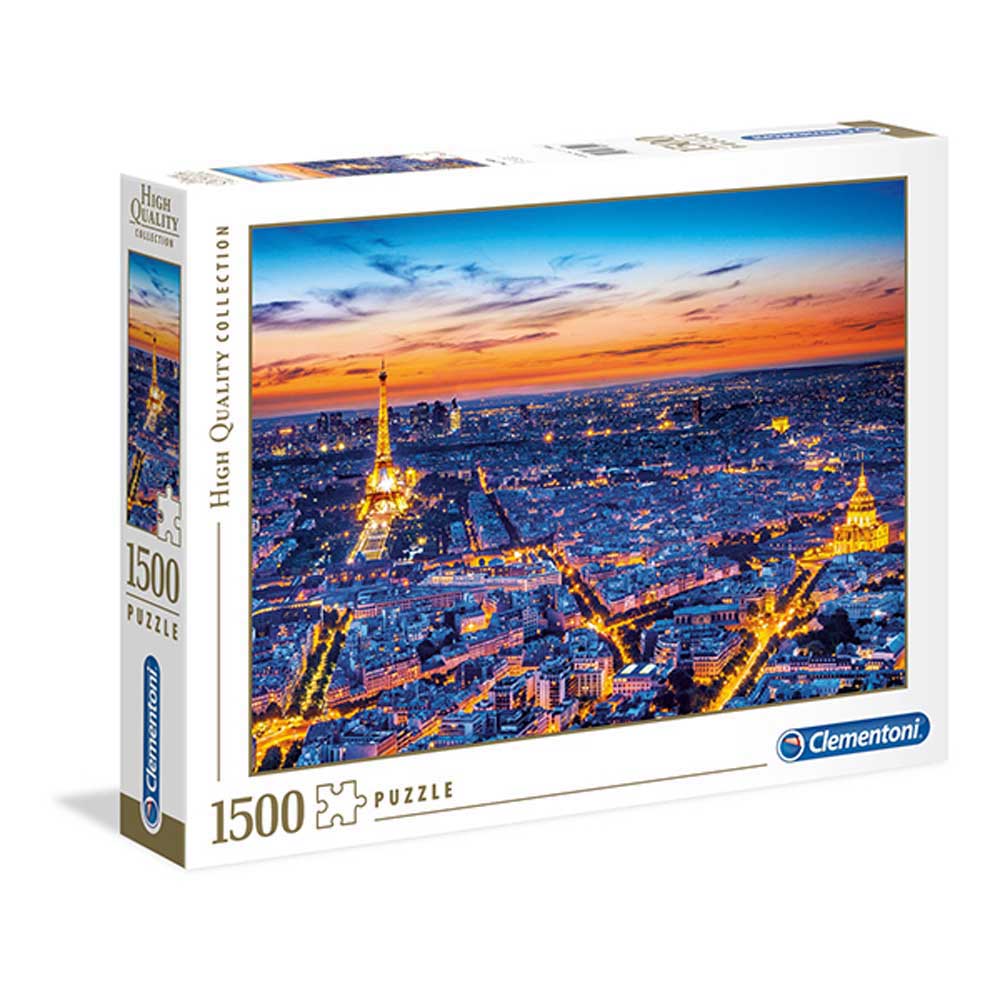 CLEMENTONI PUZZLE PZL 1500 HQC PARIS VIEW                 2020 