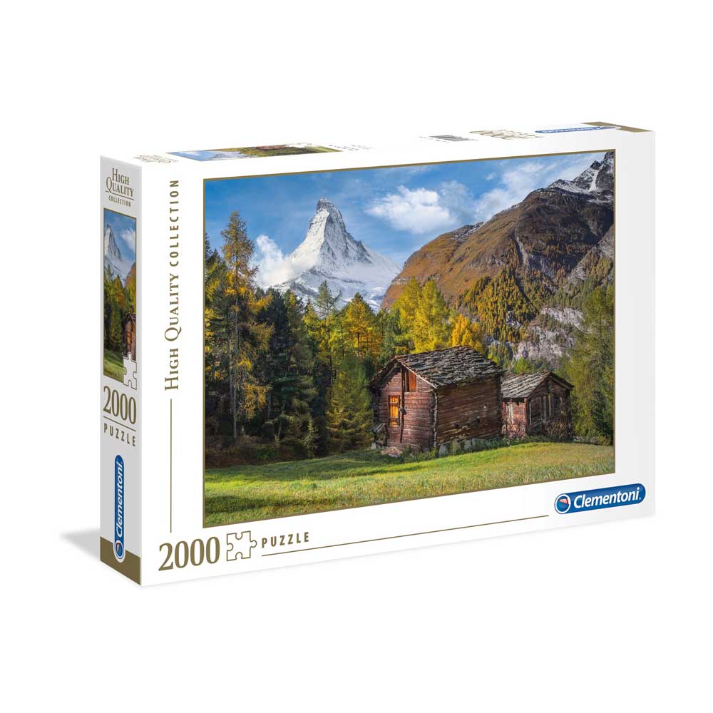 CLEMENTONI PUZZLE 2000 HQC FASCINATION WITH MATTERHORN 