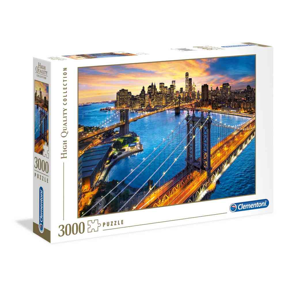 CLEMENTONI PUZZLE 3000 HQC NEW YORK 