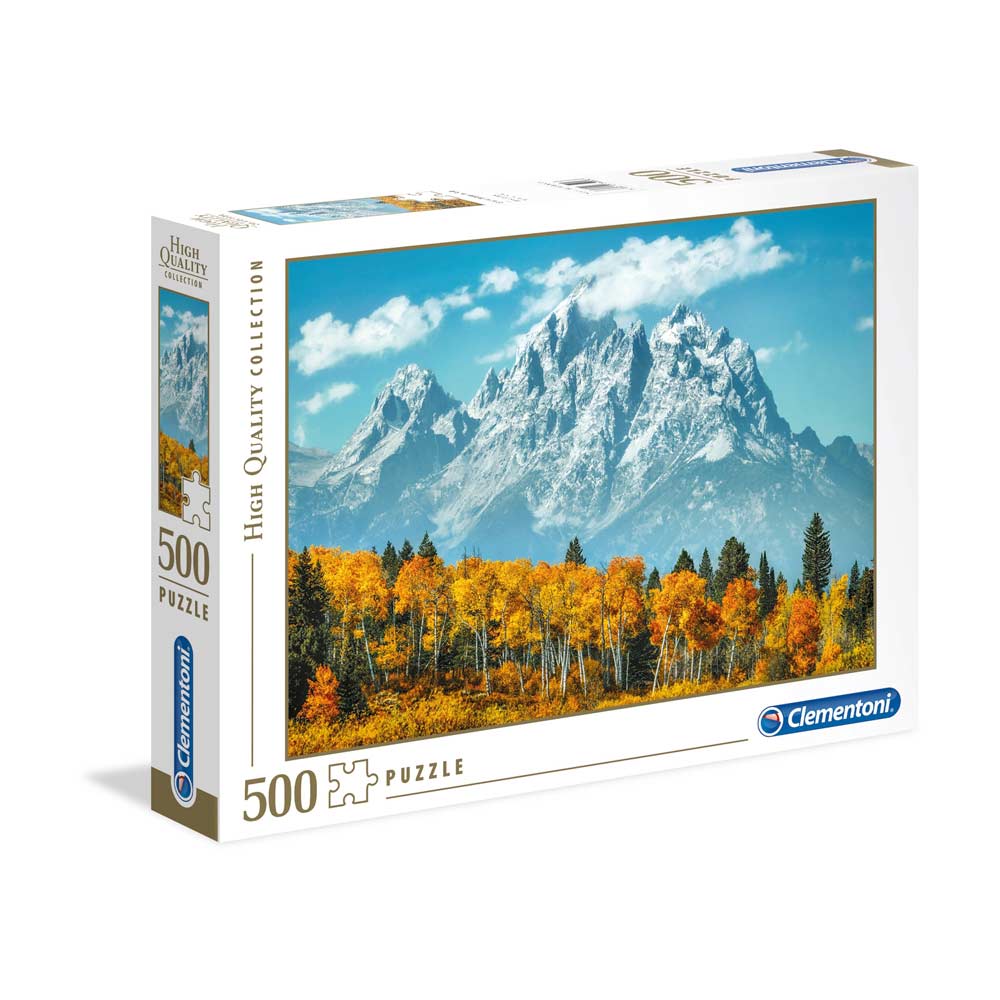 CLEMENTONI PUZZLE PZL 500 HQC GRAND TETON IN FALL 