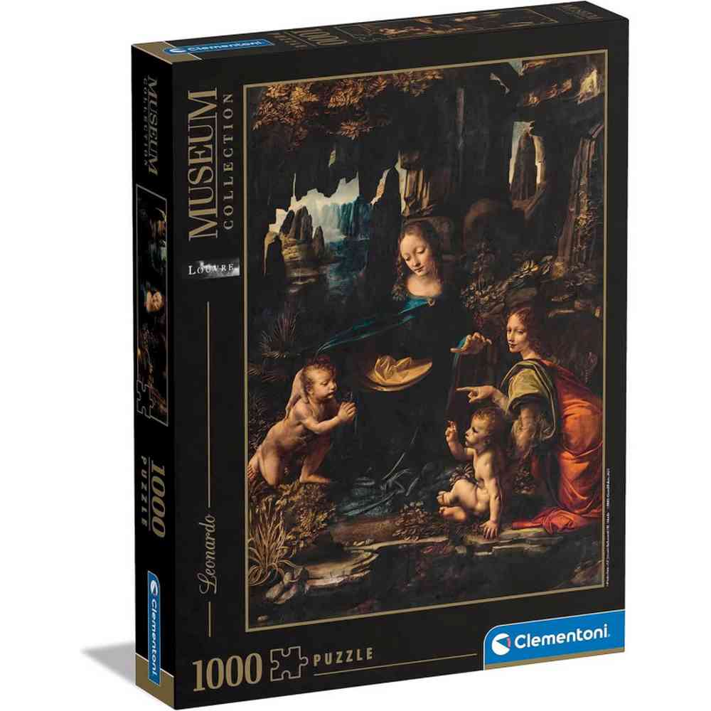CLEMENTONI PUZZLE 1000 HQC MUSEUM - THE VIRGIN OF THE 