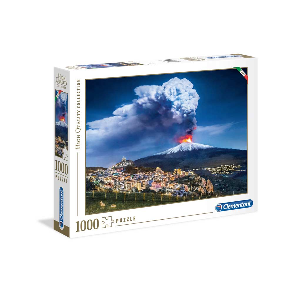 CLEMENTONI PUZZLE 1000 ITALIAN COLLECTION - ETNA 