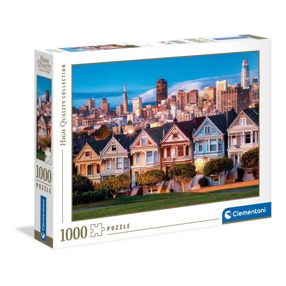 CLEMENTONI PUZZLE 1000 HQC PAINTED LADIES 