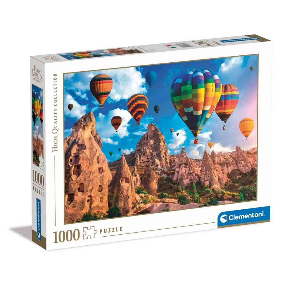 CLEMENTONI PUZZLE 1000 HQC BALONI U KAPADOKIJI 2024 