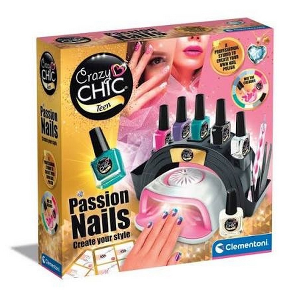 CLEMENTONI CRAZY CHIC SET ZA MANIKIR 