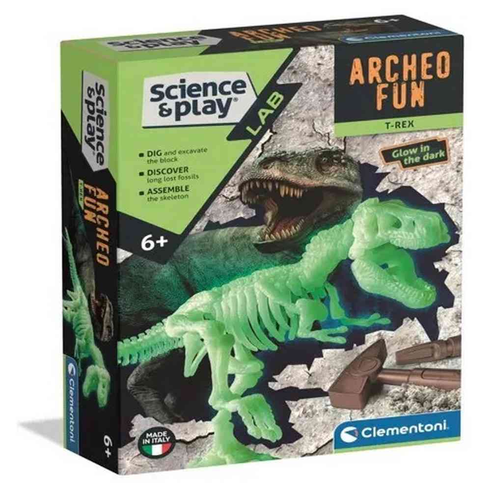 CLEMENTONI SCIENCE AND PLAY ARCHEO FUN T-REX