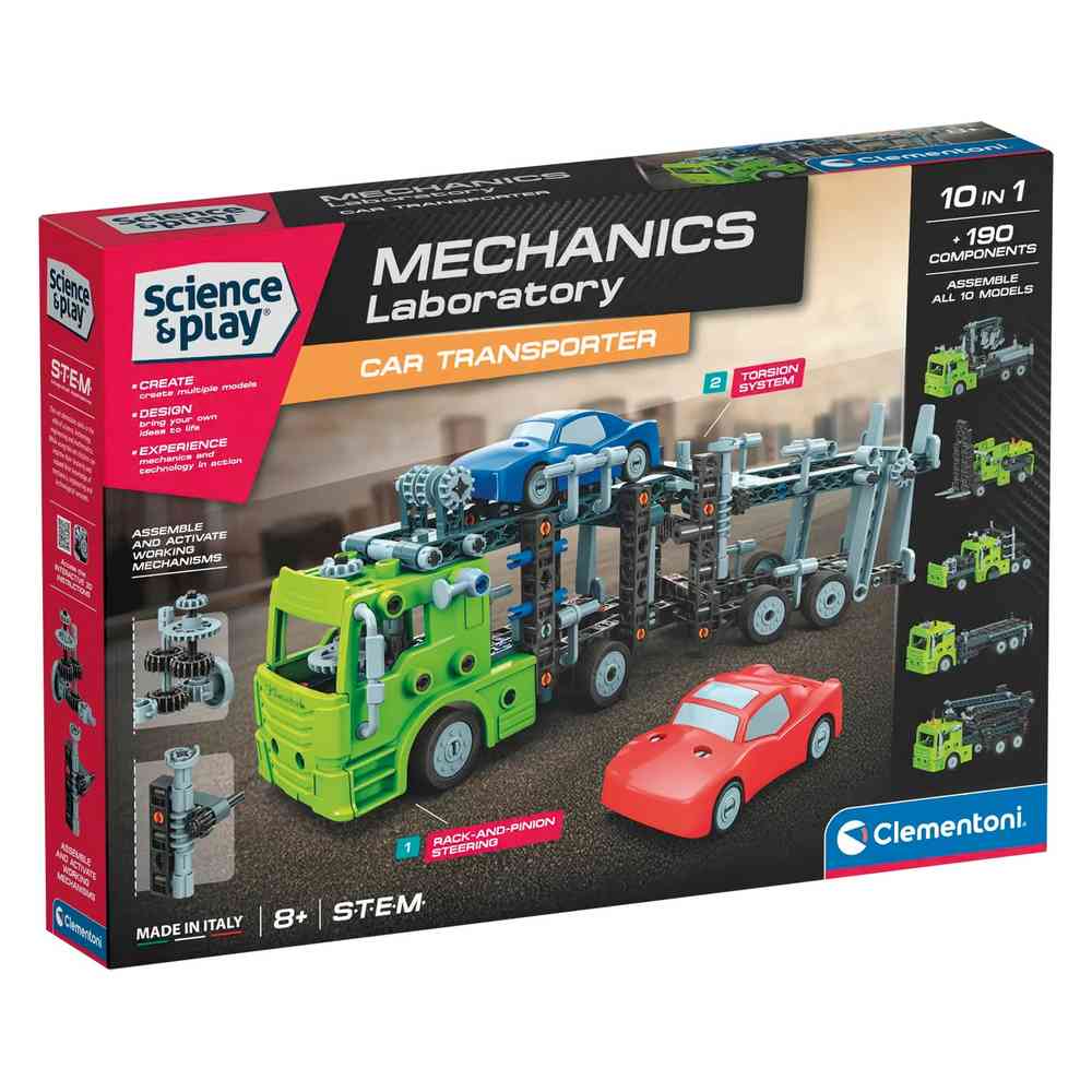 SCIENCE AND PLAY MECHANICS LABORATORY CAR TRANSPORTER